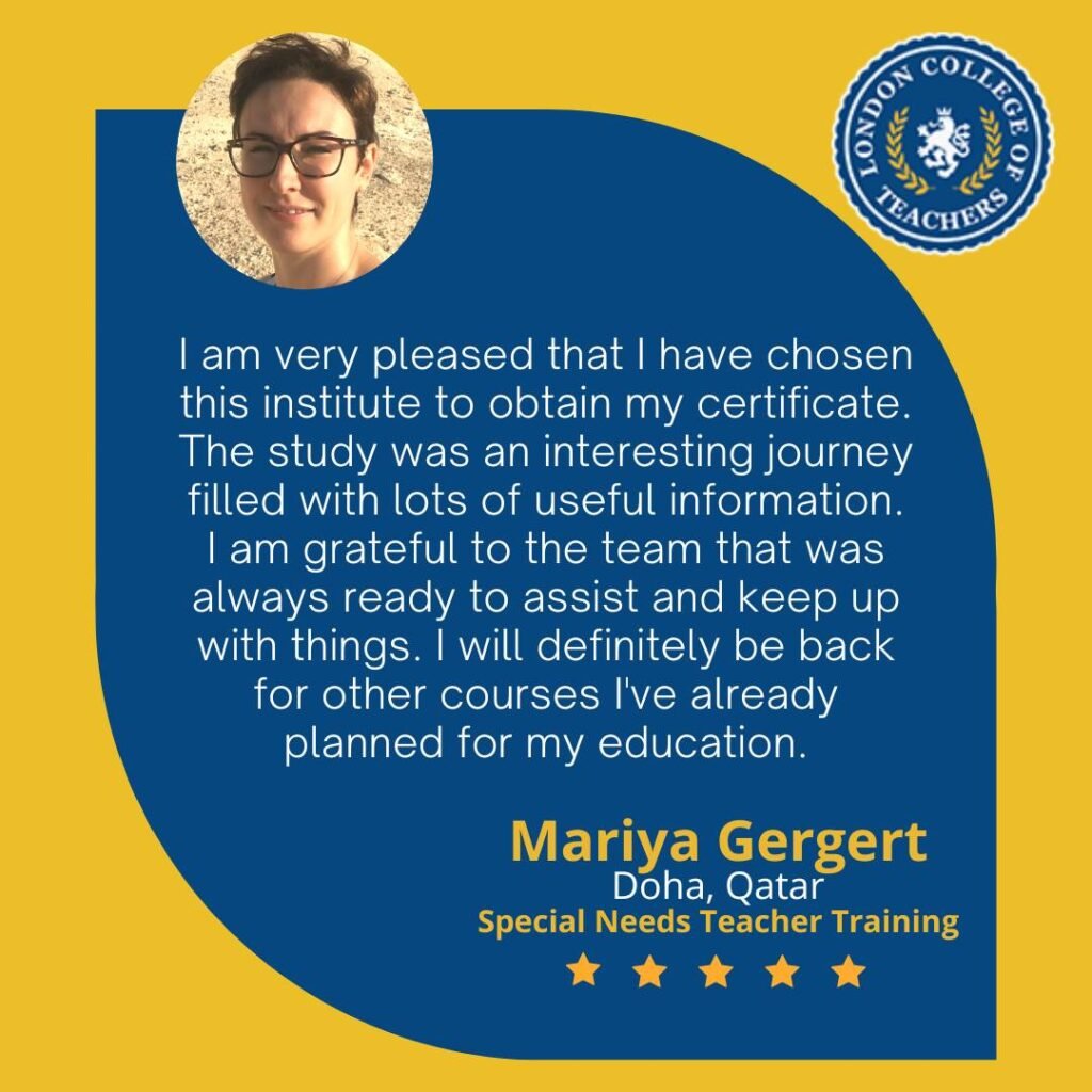 Special Needs Teacher Training Course