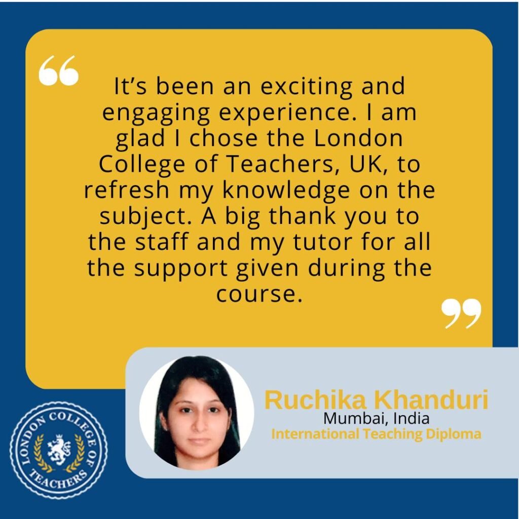 Online International Teaching Diploma