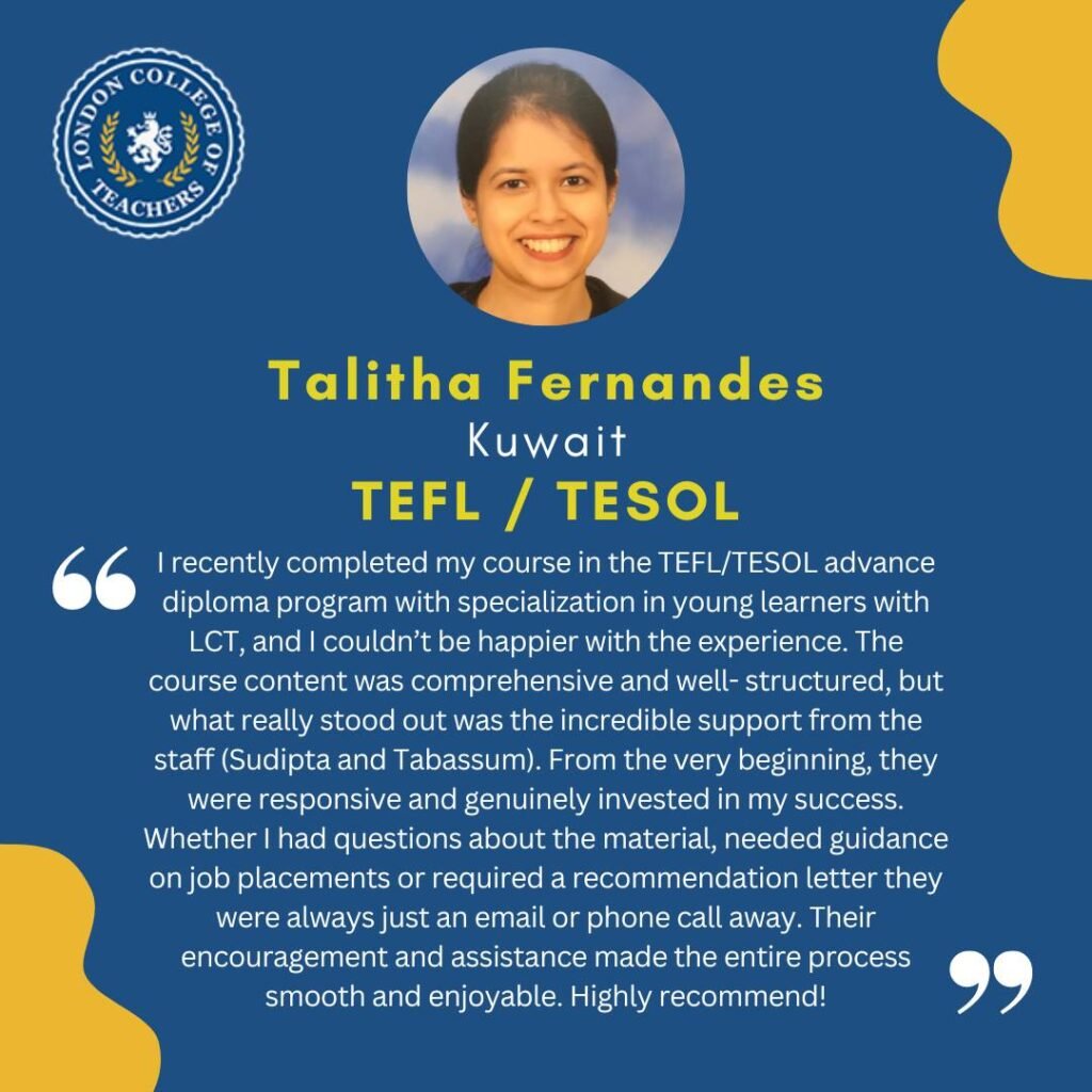 TEFL and TESOL Certification Online
