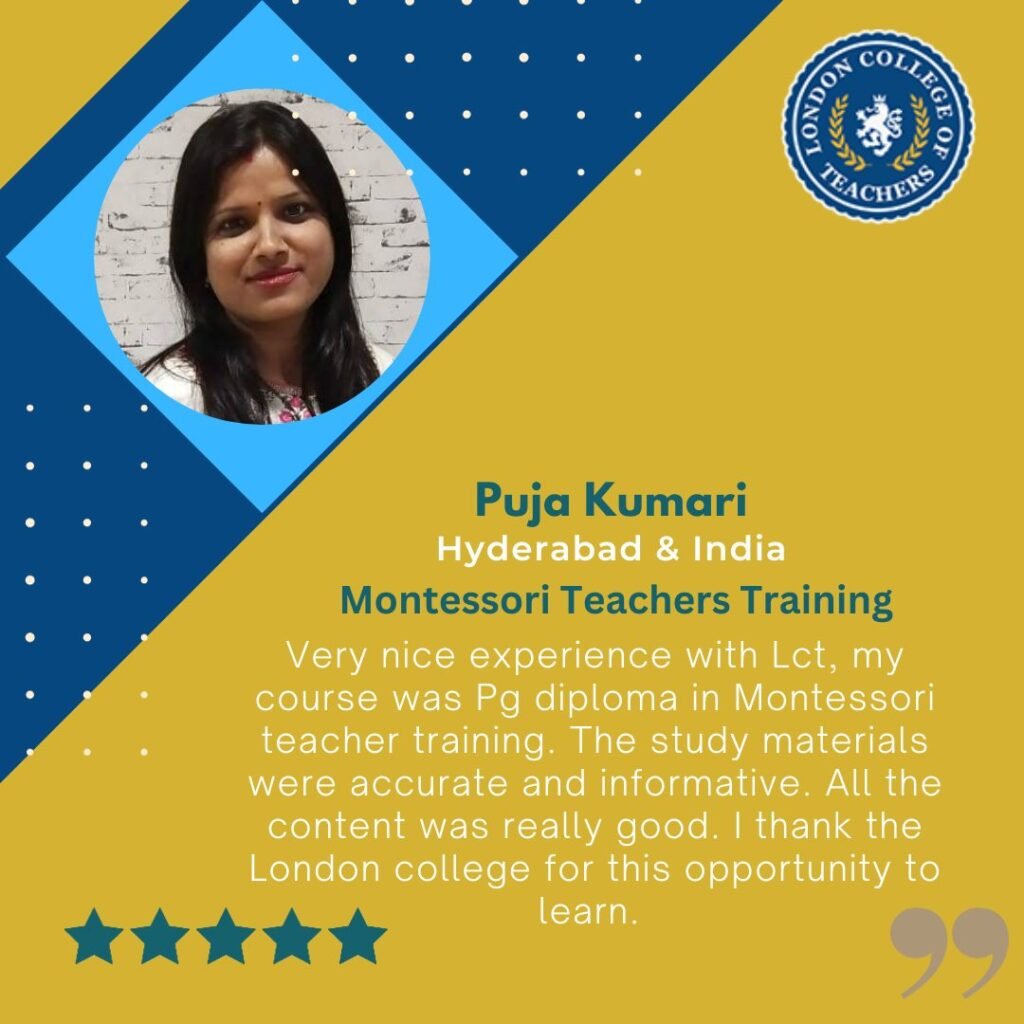 Montessori Teacher Training Course
