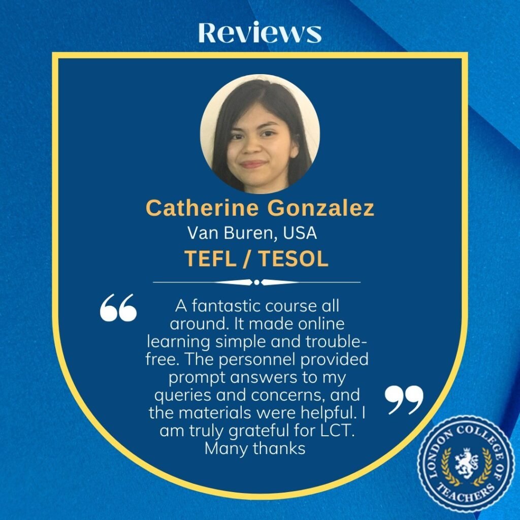 TEFL and TESOL Certification Online