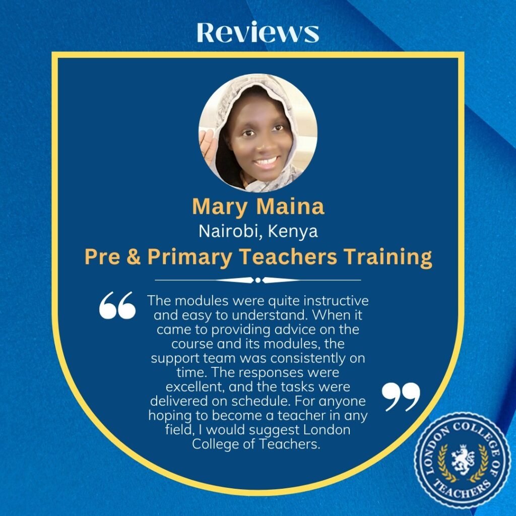 Pre and Primary Teacher Training