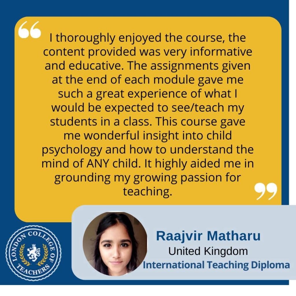 International Teacher Training Diploma