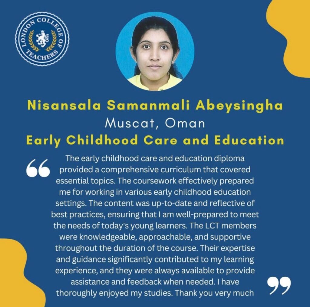 Early Childhood Care and Education